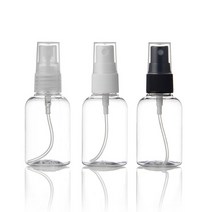 허브스프레이 스프레이용기 흰색캡 투명용기 50ml60ml80ml100ml, 투명스프레이용기/흰색캡 50ml(타원형)