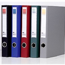 문화산업 이코노웹 합지D링 바인더 A4 (두께5CM) 파일, 회색5cm, 낱개