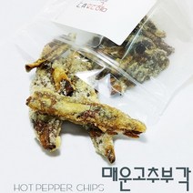 우진수산 매운고추부각 100g, 1봉