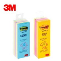 3M/포스트잇 CT-13파스텔큐브, 파스텔_25mmX76mm(225매), 1팩