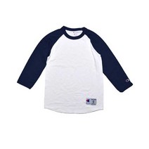 챔피온 나그랑 베이스볼 티셔츠 T137-81 화이트/네이비