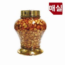 용천자연유리 담금주병 매실 4리터, 1개