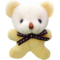 해피코튼 테디베어 펠트 DIY 삼식이 노랑, 1개