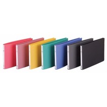 문화산업 A5 수입지 / PP 펀치리스화일, 수입지녹색, 1개