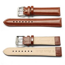 스테인레스버클 가죽시계줄 시계핀2개포함 SS-243