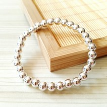 실버 925 은볼 팔찌 5mm 6mm 실버 팔찌