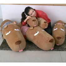 마리오네뜨 푸코쿠션 캐릭터인형, 핑크색옷, 75cm