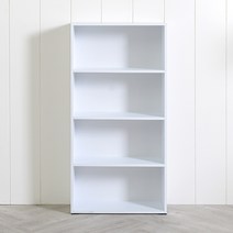 엣지퍼니처 심플 600 4단 책장, 화이트