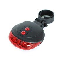 매트릭스클럽 레이저 테일 자전거 후미등, 1개