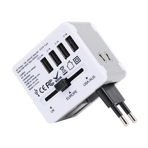 아이넷 JY-192 해외여행용 멀티아답터 3.5A USB4포트, JY-192 멀티아답터(단품), 1개