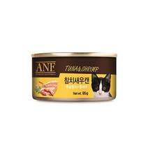 ANF 고양이캔 85g 고양이간식캔, 참치새우, 1개