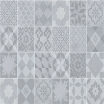 바닥 리폼 시트지 북유럽 그레이타일 (RSF-14)