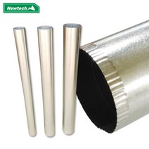 뉴테크 연탄난로 연통 일자연통 화목 펠릿 난로 용품, 일자 110mm