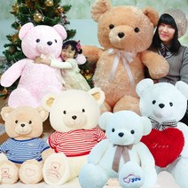행복한선물/ 곰인형 & 캐릭터인형 이벤트선물, 10. 토토리본곰, 중(브라운)