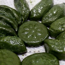 전남 영광 향긋한 모시향이 좋은 모시잎 송편 개떡, 1개, 6.모싯잎 생송편(기피) 1.5kg(25개입)