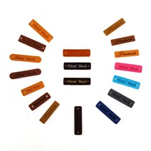 나은몰 Handmade 가죽 라벨 뜨개질 부자재, G, 1개