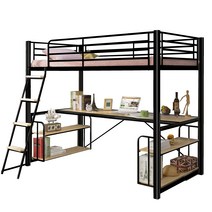 [15조한정 추가할인+원목발판증정] 에보니아 토리노 철재/철제 벙커침대 싱글 풀세트 옵션3 매트선택(그린폼매트 구매시 포켓매트업그레이드), 풀세트형_블랙_독립스프링10T매트