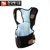 탑건강 자세교정벨트 XL(34인치~37인치), 1개