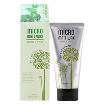 하켄 마이크로 매트 헤어왁스, 165g, 1개