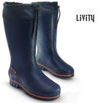 LIVITY 초경량 방풍방수 카프형 부츠 레인부츠 낚시화 텃밭장화 RB419
