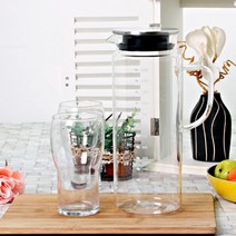 모던 내열유리물병(1300ml) 1P, 투명, 1300ml