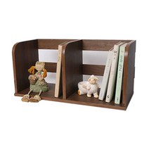 [홈퍼니] 심플 48cm 1단 책꽂이, 옹이앤틱