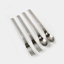 젠 사틴 티스푼 or 티포크 5개