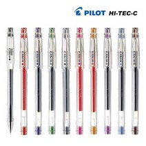 파이롯트 하이테크C 볼펜 0.3mm, 블루, 1개