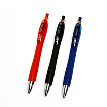 BIC 리엑션 볼펜/0.7mm/적색-적색/0.7mm