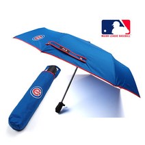 MLB 정품 시카고 컵스 3단완전자동 우산 - 블루