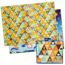 이중엠보돗자리 180X200 캐릭터돗자리, 캠핑