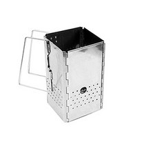 [캠핑] 스텐레스차콜스타터, 1개