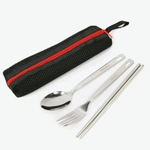 노마드 캠핑 메쉬망 스푼세트 CN030032 캠핑용품 수저세트 취사 휴대용 등산 낚시, 본상품선택