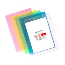 문구조아 L홀더화일 40개 투명 칼라, $S3Y_L홀더화일 40개/투명