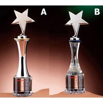 꿈의트로피 뉴금속 크리스탈-4 골프트로피 싱글패 이글패 홀인원패 우승트로피