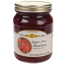 네이쳐스할로우 무설탕 스트로베리 프리저브 글루텐 프리, 280g, 1개