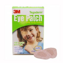3M 테가덤 아이패치 20매/눈교정/눈보호/시력교정/방수필름패치/시력보호패치, 1개, 20매