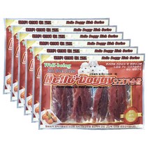 헬로도기 300gX6개 펫천국 강아지 간식 모음, 헬로도기 오리 져키 300g, 6개