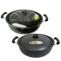 남선 영업용 튀김팬, A.남선영업용 마블튀김팬[45cm], 1개