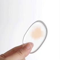 에비앙 실리콘퍼프, 2개, 원형