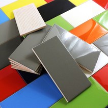 타일닷컴 75X150 직사각 타일, 7. 유광 진회