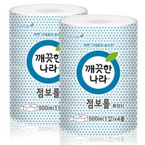 깨끗한나라 ECO 점보롤 500M 4롤 x 2팩