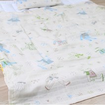 [리빙존]국산-키즈 순면 거즈이불 유아동이불 / 홑이불 / 유아이불 / 거즈이불 / 아기이불 / 아동이불 / 속싸개 / 여름이불 모음 맞춤제작 가능, 2-7_럽베베 거즈이불:베이지 M:85-110