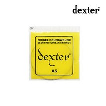 (지엠뮤직_일렉기타줄)Dexter 덱스터일렉 낱현5번줄 일렉기타낱현 A-5(5번줄) string, 단품