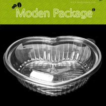 모든포장 일회용도시락 하트 한칸용기(DL-444) 피크닉도시락 피크닉도시락용기 하트도시락 하트용기 용기 일회용기 샐러드용기 반찬용기 샐러드도시락 반찬도시락 포장용기 도시락, 100개, 투명