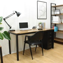 로뎀나무 엘리야 원목책상, 엘리야 600x1400 책상