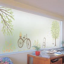 낭만창고 dgse072-그린트리-반투명시트지 시트지