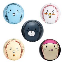 [야구친구] 야구친구 구단별 캐릭터 안전 야구공 (색상 선택), LG(쌍댕이), 2개입