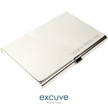 익스큐브 이니셜 각인 스틸 명함케이스 TGX3 TGX1 TGX1S TX1
