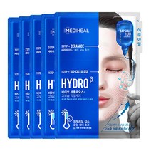 메디힐 캡슐100 바이오세컨덤 하이드로베타 시트 마스크/팩, 5매입, 1개